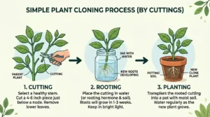 Cannabis Cloning Diagram