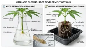 Cannabis cutting developing