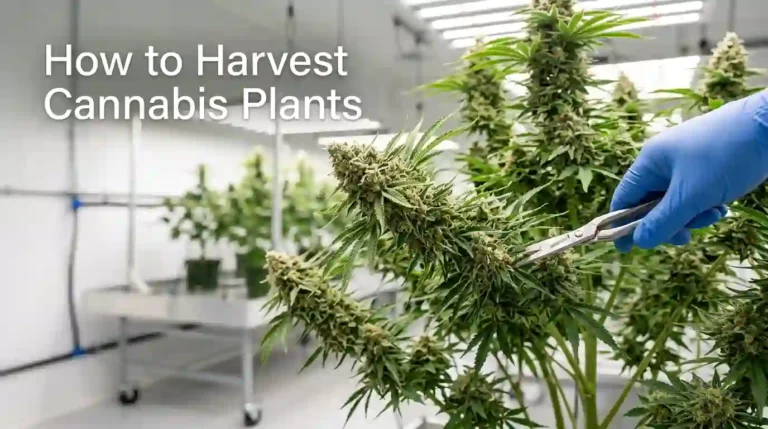 How to Harvest Cannabis Plants
