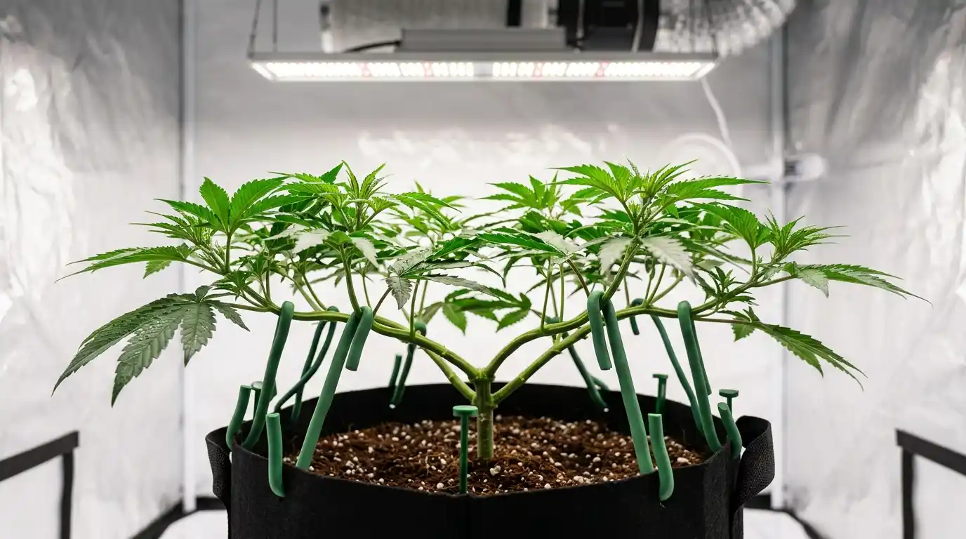 How to Train Cannabis Plants