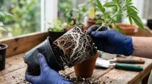 Hands_removing_cannabis_plant_pot