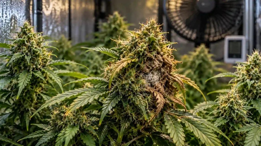 Cannabis Bud Rot