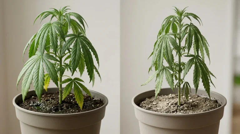 Overwatered vs. Underwatered Cannabis: A Visual Diagnostic Guide.