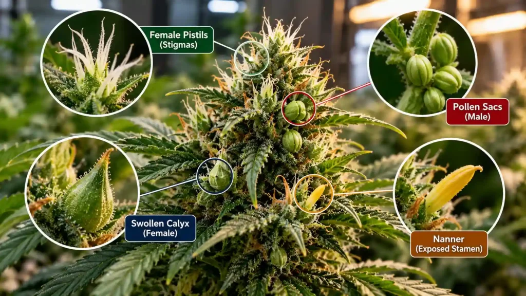 Hermaphrodite Cannabis Plant: Signs, Causes & How to Avoid Misidentification